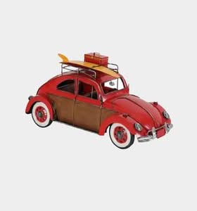 Handcrafted Vintage Car Metal Showpiece or Luxury Retro Decorative Collectible