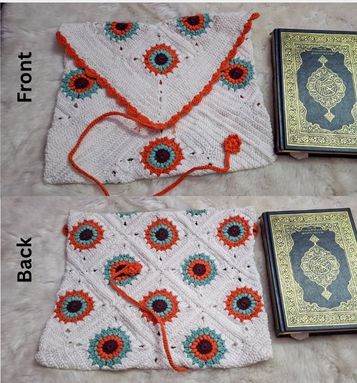Handmade Crochet Quran Cover – Islamic Quran Cover 1