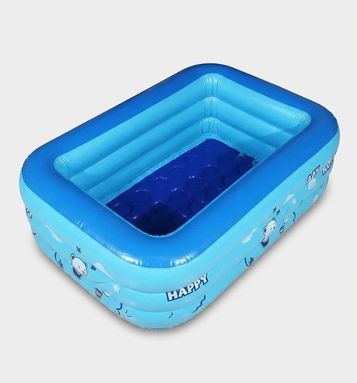 120cm Framed Inflatable Children Swimming Pool - Durable Family Outdoor & Indoor Pool Toy