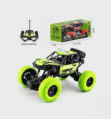 Rechargeable RC Off-Road Stunt Car Toy for Kids - Fast Remote Control Racing Vehicle with Rubber Tires & Full Directional Control | Best Birthday Gift