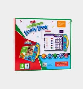 Ayan Intelligence Book for Kids 48 pages - Talking Book for Baby - Self Learning Study Book with Magic Water Book Combo Musical Book for Children