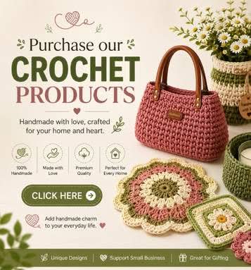 Crochet Products ad